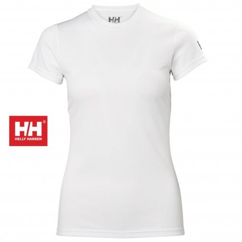 T-Shirt Tech bianca da donna - Helly Hansen