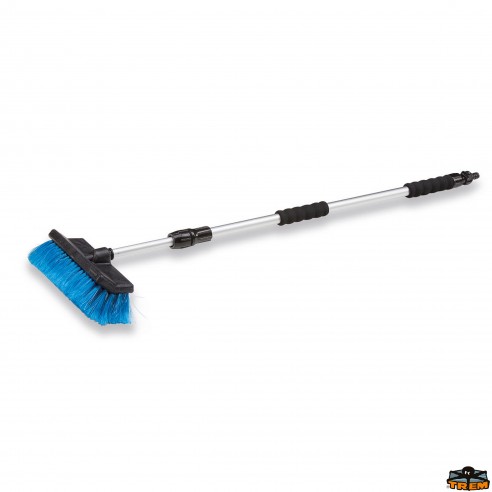 Brosse télescopique avec robinet - T-Brite