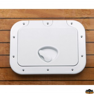 Inspection hatch 275 x 375 mm. white - Octopussy Line