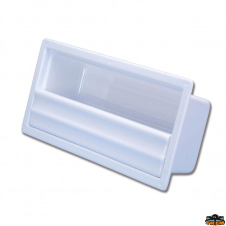 White ABS side storage pocket - Octopussy Line