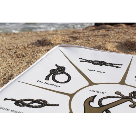 Cuscino salvagente bianco con spinta al galleggiamento 100 N