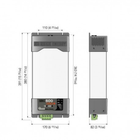 Chargeur de batterie Quick SBC NRG 950 FR