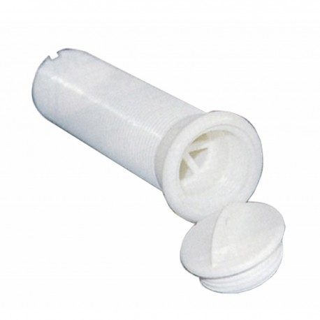 Weißes Nylon Meer Entladung