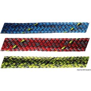 Halyard and sheet D2 Racing 78 Ø 8 mm. per meter