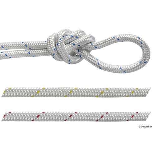 Coil of polyester braid Ø 4 mm. 200 mt.