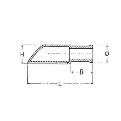 Ventouse en laiton avec filtre à mailles en acier inoxydable