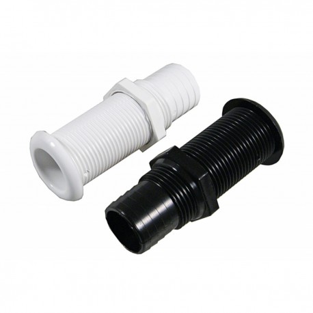 Pvc sea discharge with hose connector