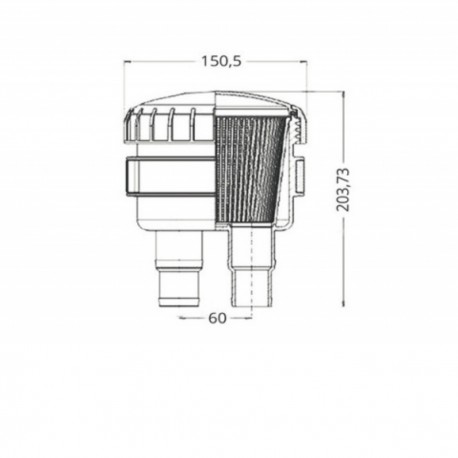 Filtre à eau en polypropylène