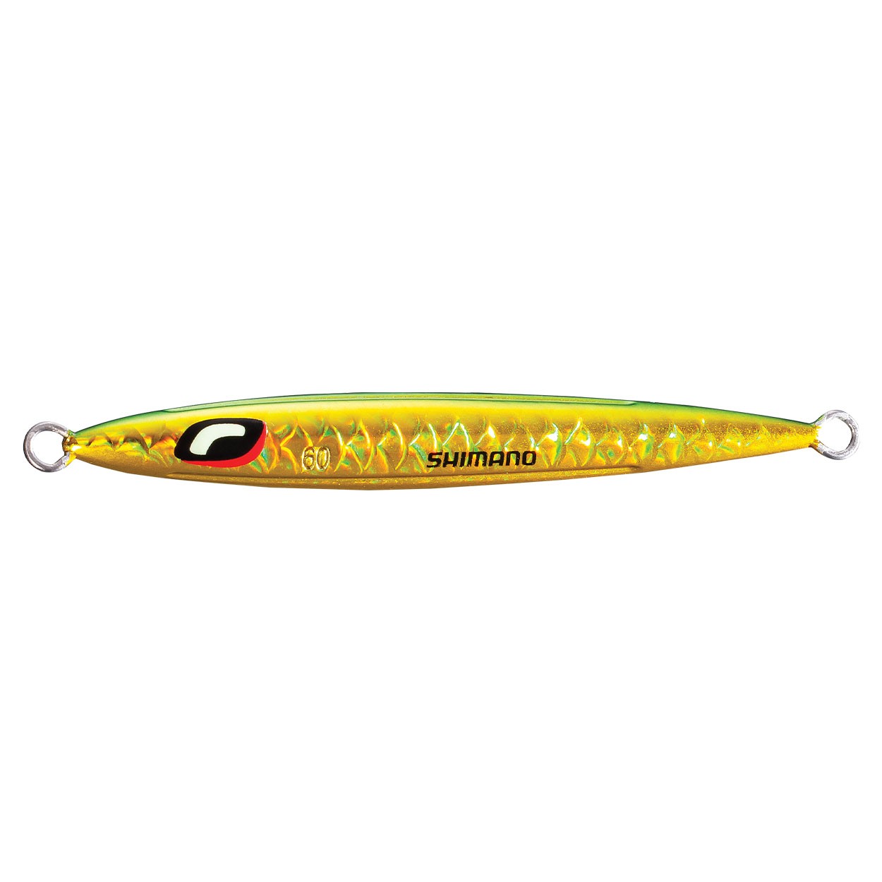 Shimano Stinger ButterFly Pebble Light jig da pesca 92 mm. : Colore - 001 Green