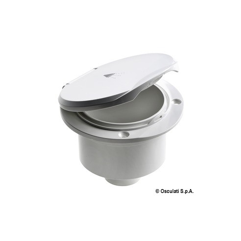 Box and cover Classic Evo rear hole - Osculati