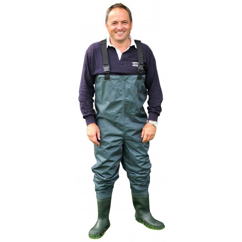 Wader pesca in nylon Sigma Chest con tacchetti - Shakespeare