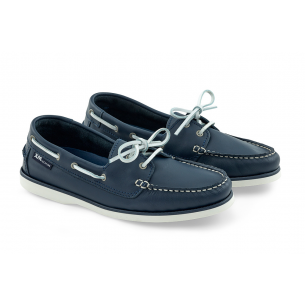 Crew women's leather boat shoes - Plastimo