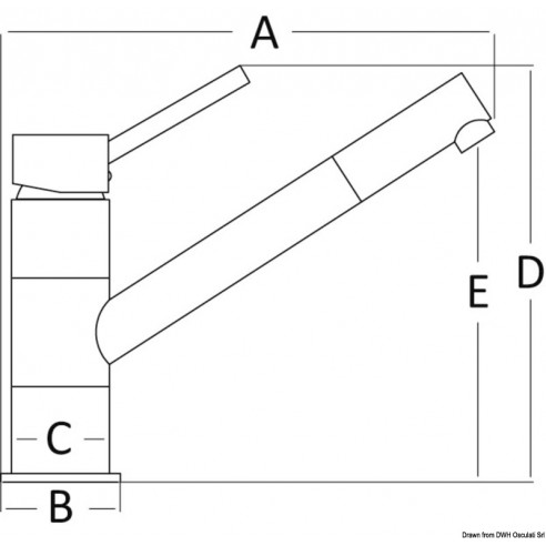 Diana Schwenkbarer Keramikmischer