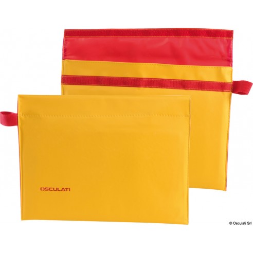 Waterproof and floating boat document pouch 25 x 35 cm.