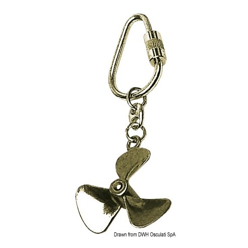 Brass keychain mod. propeller