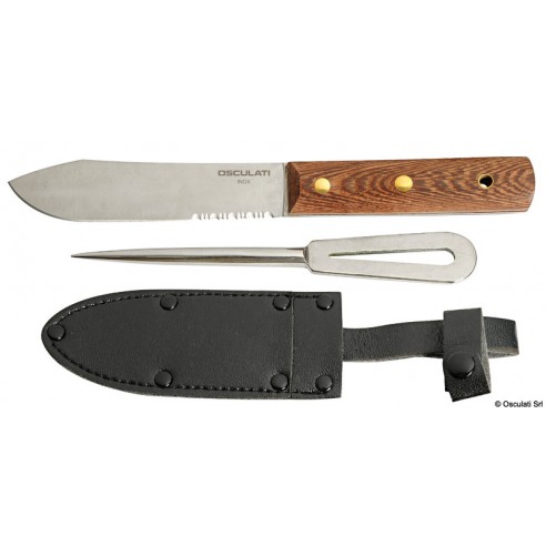 Stainless steel multi-purpose pocket knife - Osculati