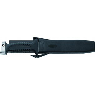Cuchillo de buceo Shark de acero inoxidable con sierra y martillo - Mac Italy 2