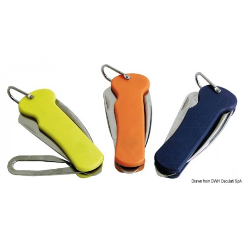 Couteau utilitaire avec manche en plastique - Osculati