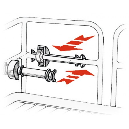 Verstärkte Kunststoffseiltrommel