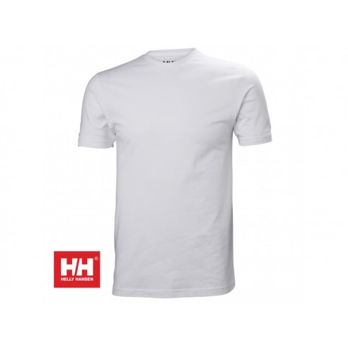 T-Shirt Crew in cotone bianca - Helly Hansen