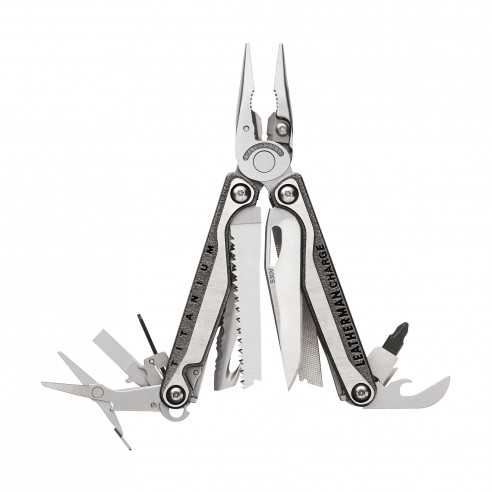 Pinza multiuso 19 funzioni Charge+ TTi in acciaio inox - Leatherman