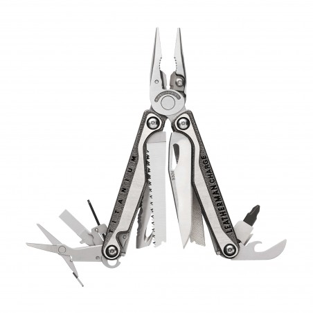 Leatherman Charge+ TTi 19-funktioners multiverktyg i rostfritt stål