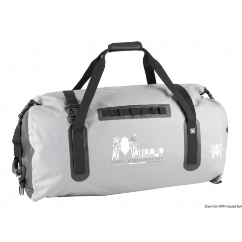 Wasserdichte Bootstasche Cargo 100 lt. grau - Amphibienfahrzeug