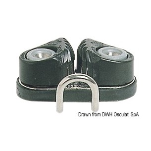 Strozzascotte a camme Servo 11 in acciaio - Clamcleat