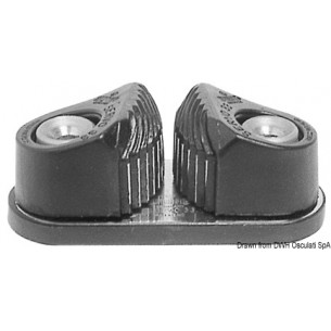 Strozzascotte a camme Servo 33 in acciaio - Clamcleat