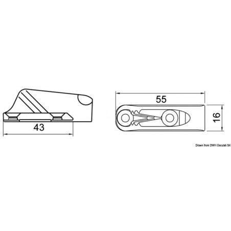 CL211 MK2 alumiininen kiinteä keskisalpa