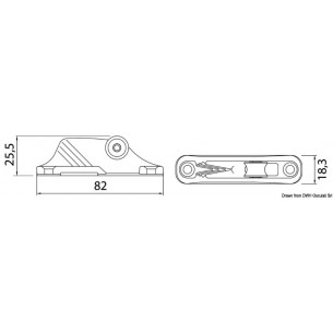 CL236 Aluminium fast senterklemme 2