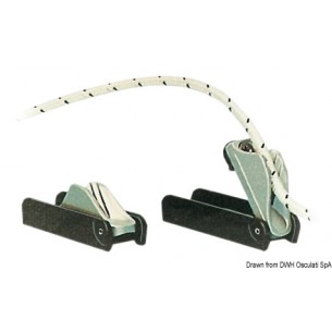 CL257 Aluminium fast senterklemme