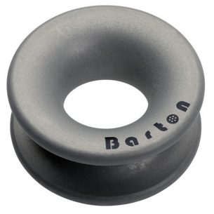 Anodiserad aluminiumring för rep med 12 mm diameter - Barton Marine