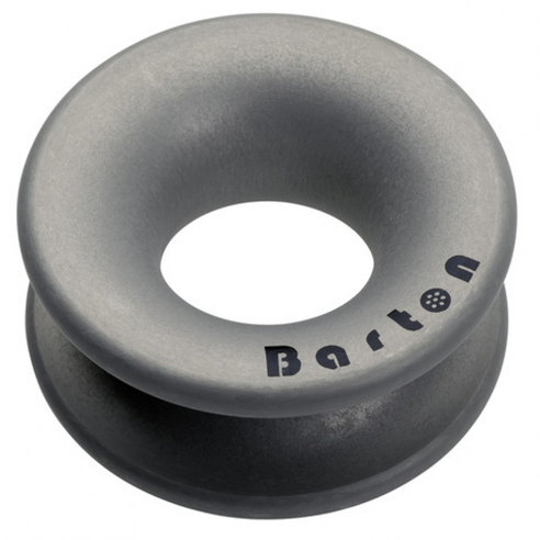 Anello di rinvio in alluminio anodizzato per cime Ø 16 mm - Barton Marine