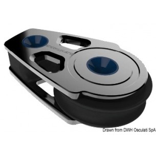 (Lewmar) Block-on-deck transmission with Ø 60 mm pulley