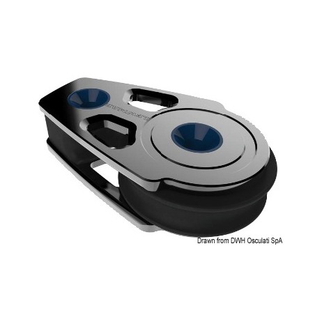 (Lewmar) Transmission à bloc sur pont avec poulie de Ø 60 mm
