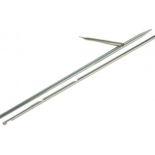 Baguette de fusil en acier inoxydable Ø 6,5 mm - Cressi