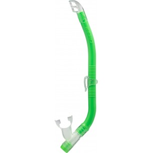 Snorkel med grön topp - Cressi