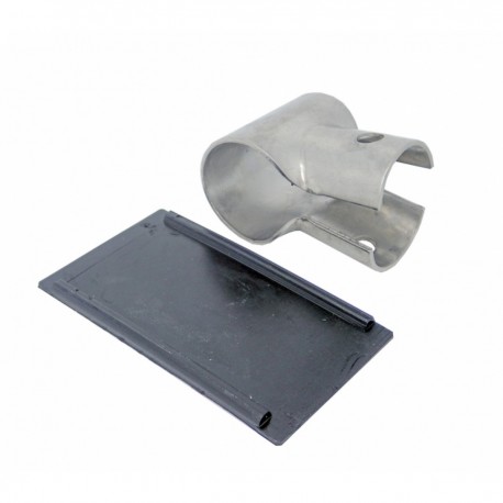 Raccord en T ouvert en acier inoxydable