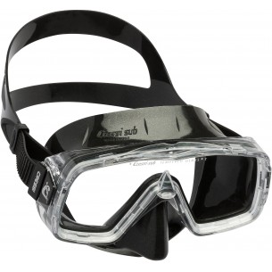 Cressi Sirena dykmask med ett enda lins