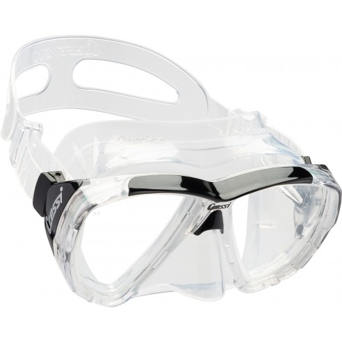 Cressi Big Eyes Clear Dual-Glass Snorkelmask