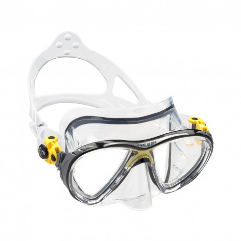 Big Eyes Evolution dive mask transparent bivouac - Cressi