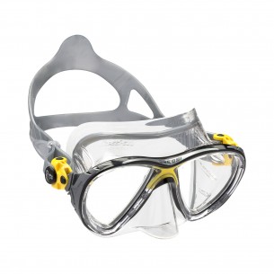 Cressi Big Eyes Evolution Crystal Dubbelglas Snorkelmask