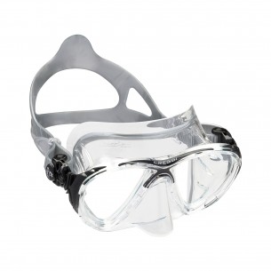 Cressi Big Eyes Evolution Crystal -snorklausmaski, jossa kaksi lasia 2