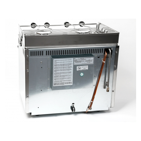 Ein Zweiflammenkocher mit Backofen - Eno