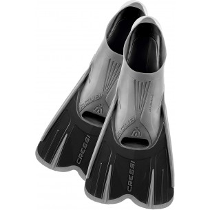 Pinne a scarpetta Agua Short Fins nere - Cressi