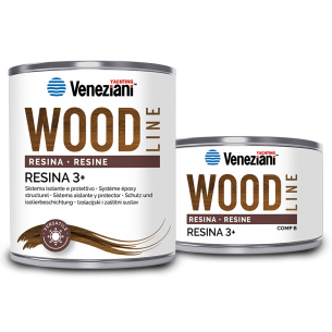 3 Wood Line solvent-free epoxy resin - Veneziani