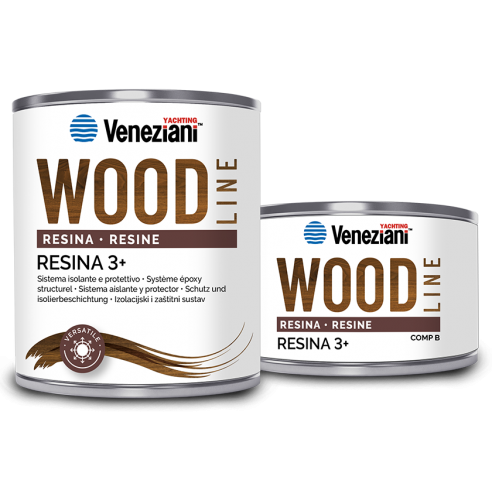 Resina 3+ Wood Line epossidica senza solvente - Veneziani
