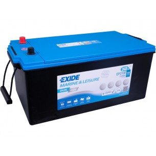 Exide Dual AGM 12 V 240 Ah Starter and Service Battery EP2100