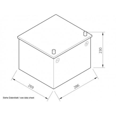 Exide Equipment GEL 12 V 110 Ah...